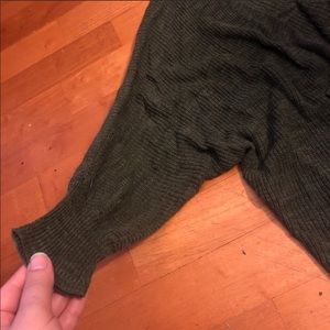 American Eagle Outfitters Sweaters - Army Green Batwing Cardigan American Eagle Outfitters Sweaters - Army Green Batwing Cardigan